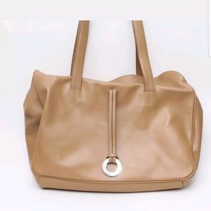 Equipage Paris Leather Tote Bag